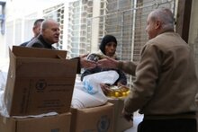 WFP-Luftbrücke erreicht Hungernde im Nord-Osten Syriens